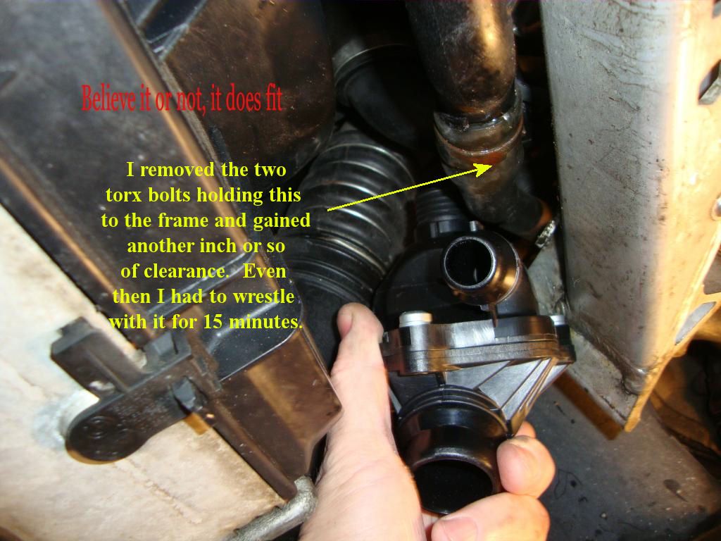 2004 Bmw 530i thermostat replacement