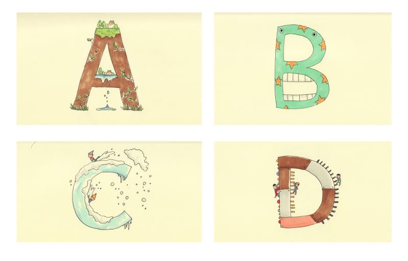illustrated alphabet