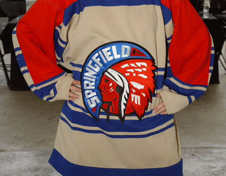 Image result for springfield indians ahl throwback