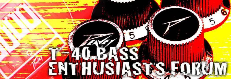 THE PEAVEY T-40 BASS ENTHUSIASTS FORUM