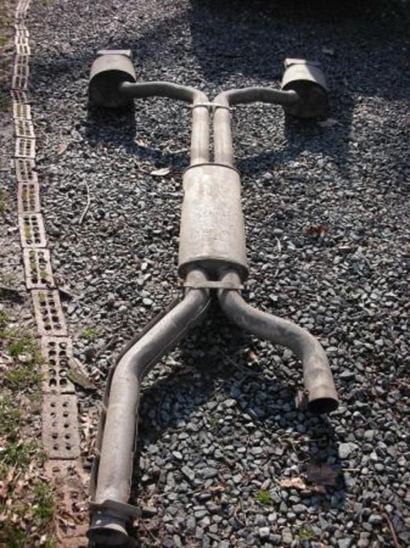 Factory LT1 exhaust dent in passenger pipe? CorvetteForum Chevrolet