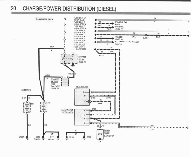 Wiring problems on 89 F250 diesel - Ford Truck Enthusiasts Forums