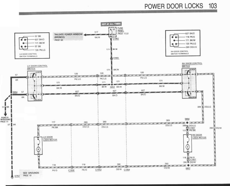 Ford power Window and door locks Wiring - Ford Truck Enthusiasts Forums