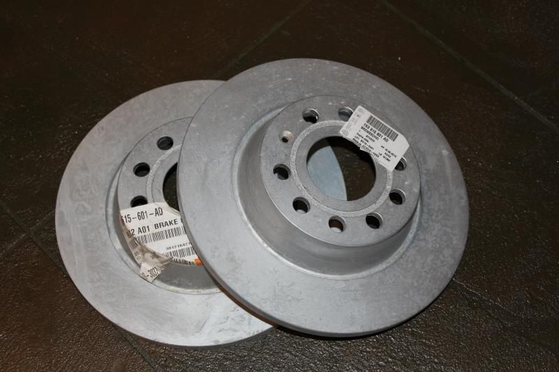 FS BNIB Mk5/Mk6 GTI rear rotors VW Vortex Volkswagen Forum