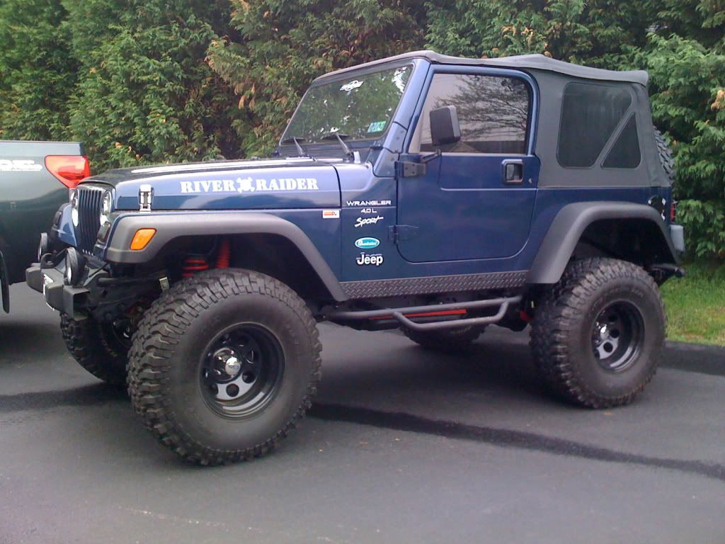 Wrangler Black Rims