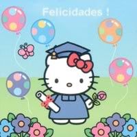 hello kitty graduation Pictures, Images and Photos