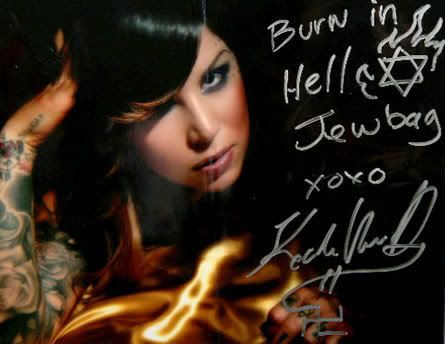 kat von d tattooing_11. TMZ has published a photograph allegedly signed by Kat Von D and addressed