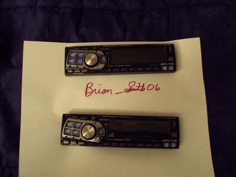 FS Alpine cda9815 Car Stereo Forum