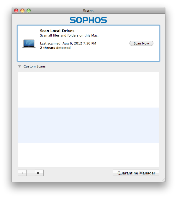 Virus found