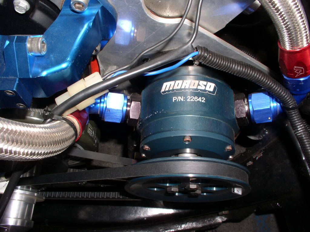 Vacuum pump install Team Chevelle