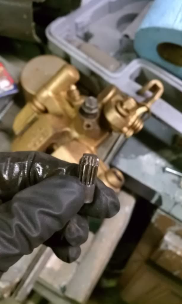 na pass rear brake caliper adjustment gear