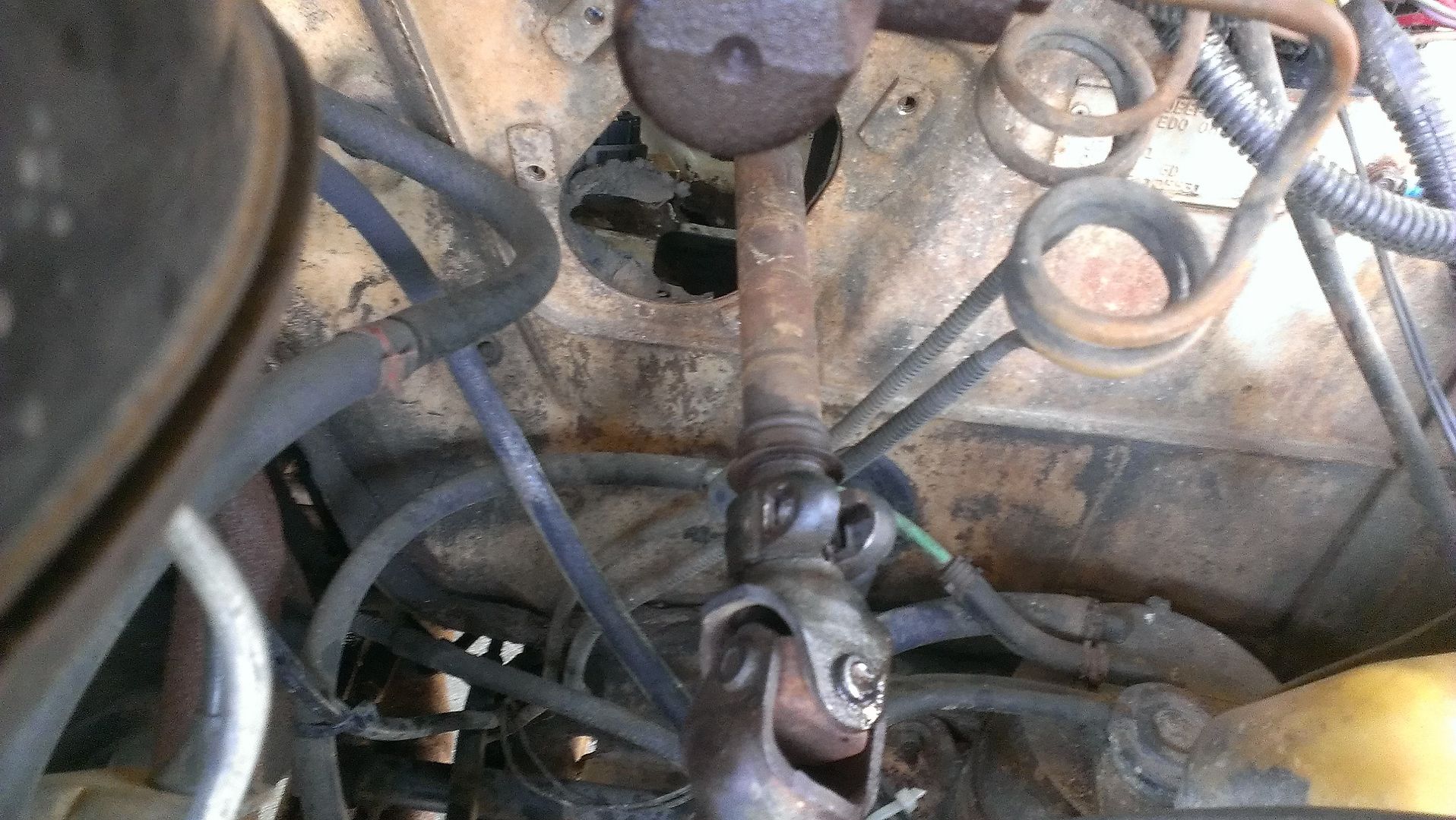 78 cj7 steering Column NON tilt Rebuild help?