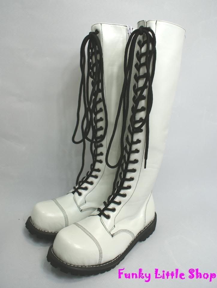 knee high emo boots