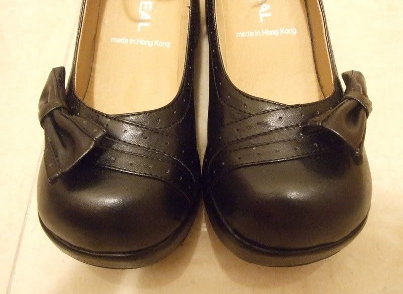 black dolly shoes with heel