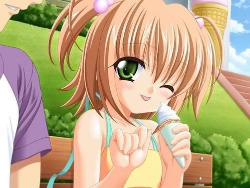 Anime ice cream love!~.^ Pictures, Images and Photos