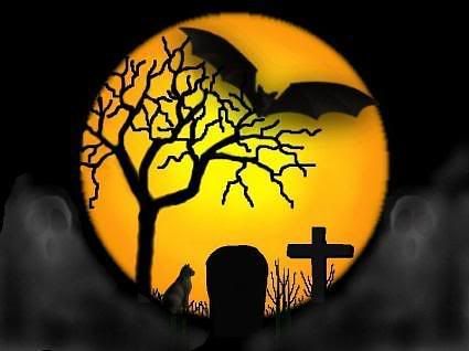 Halloween Graveyard Pictures, Images and Photos