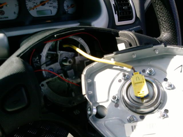 MG ZR Steering wheel/airbag