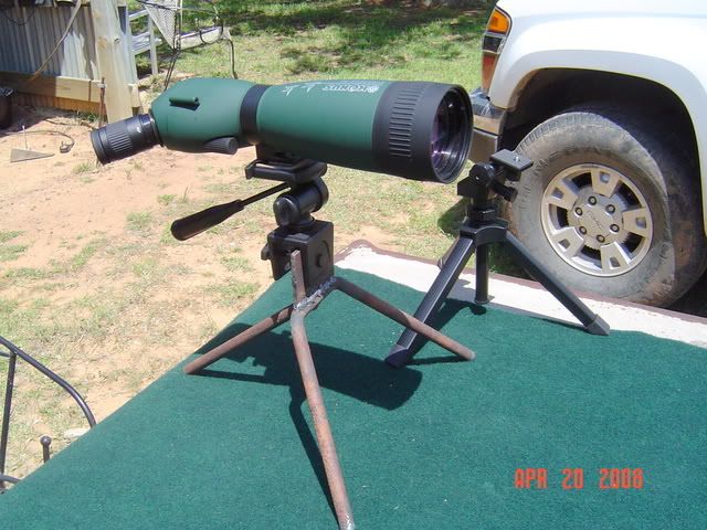 Spotting Scope Clamp On Stand