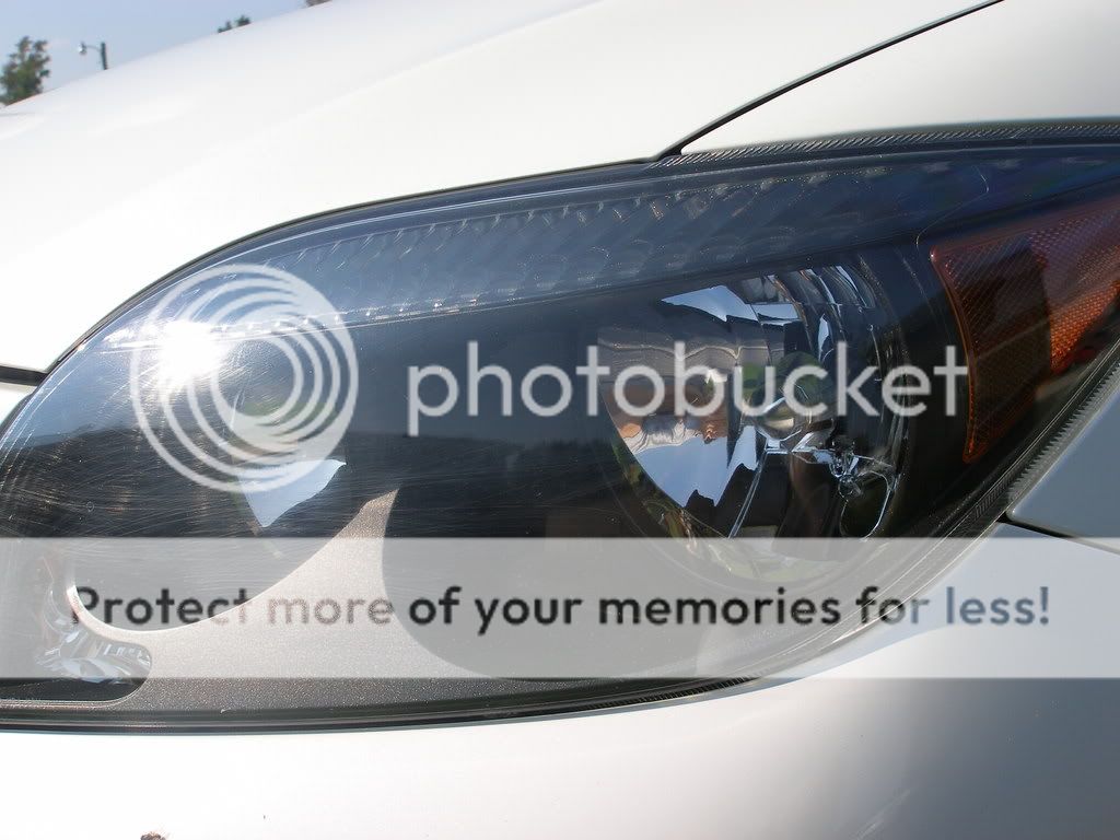 Scratched my headlights!! (