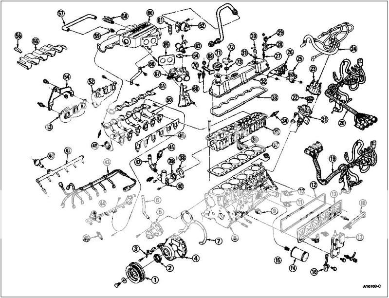 1986 Ford 300 6 timing tab #6