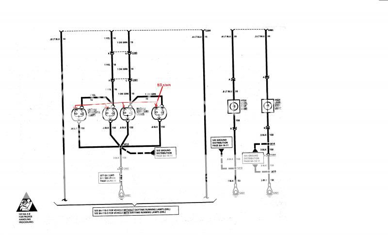 Stop lamp/ Cruise brake switch wiring (cut cable) - CorvetteForum
