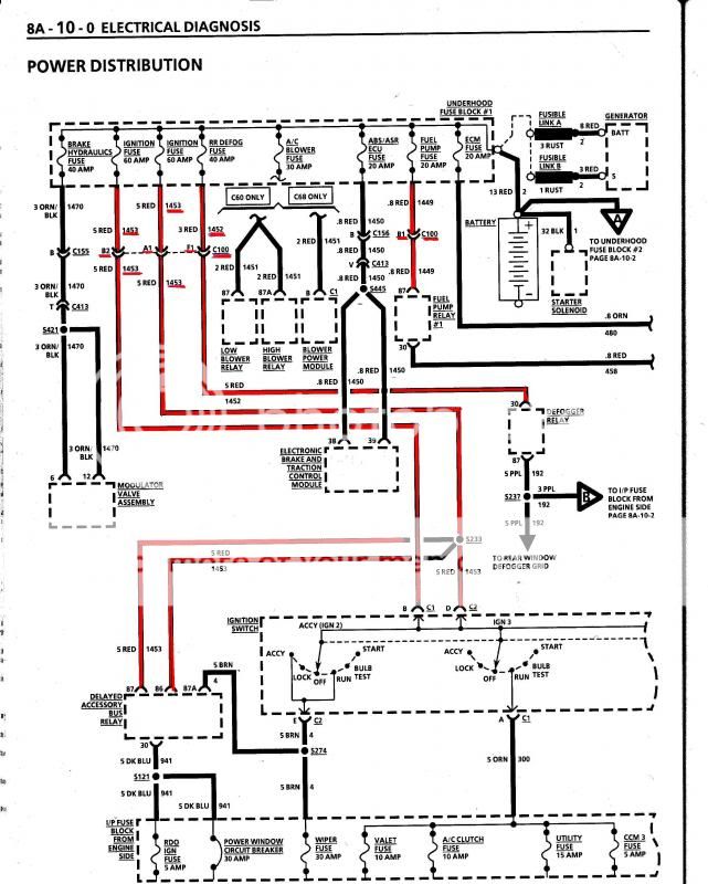 Please help... Wiring issue on 93 Corvette - CorvetteForum - Chevrolet