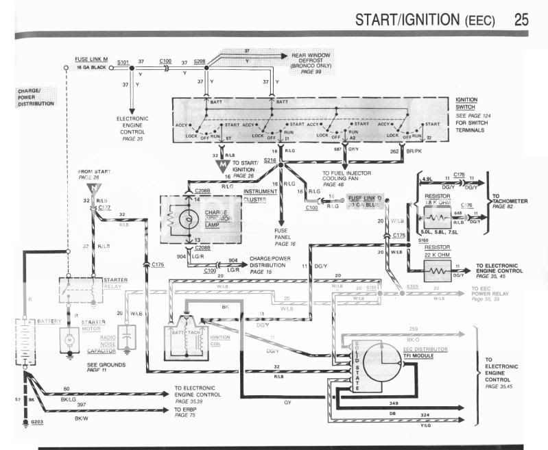 1991 Ford f350 wiring schematic