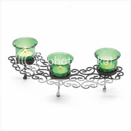   emerald green. Just add candles to create a subtly romantic scene