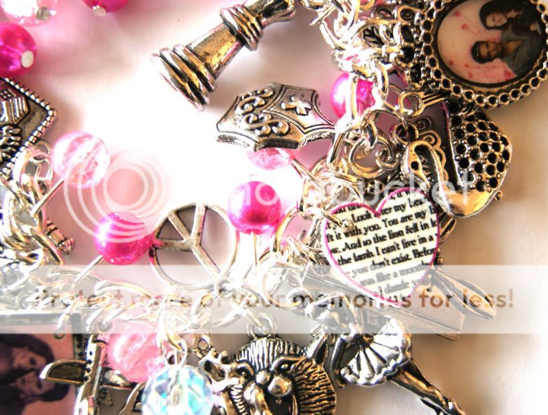 TWILIGHT SAGA CHARM BRACELET Breaking Dawn Movie Jewelry EDWARD 