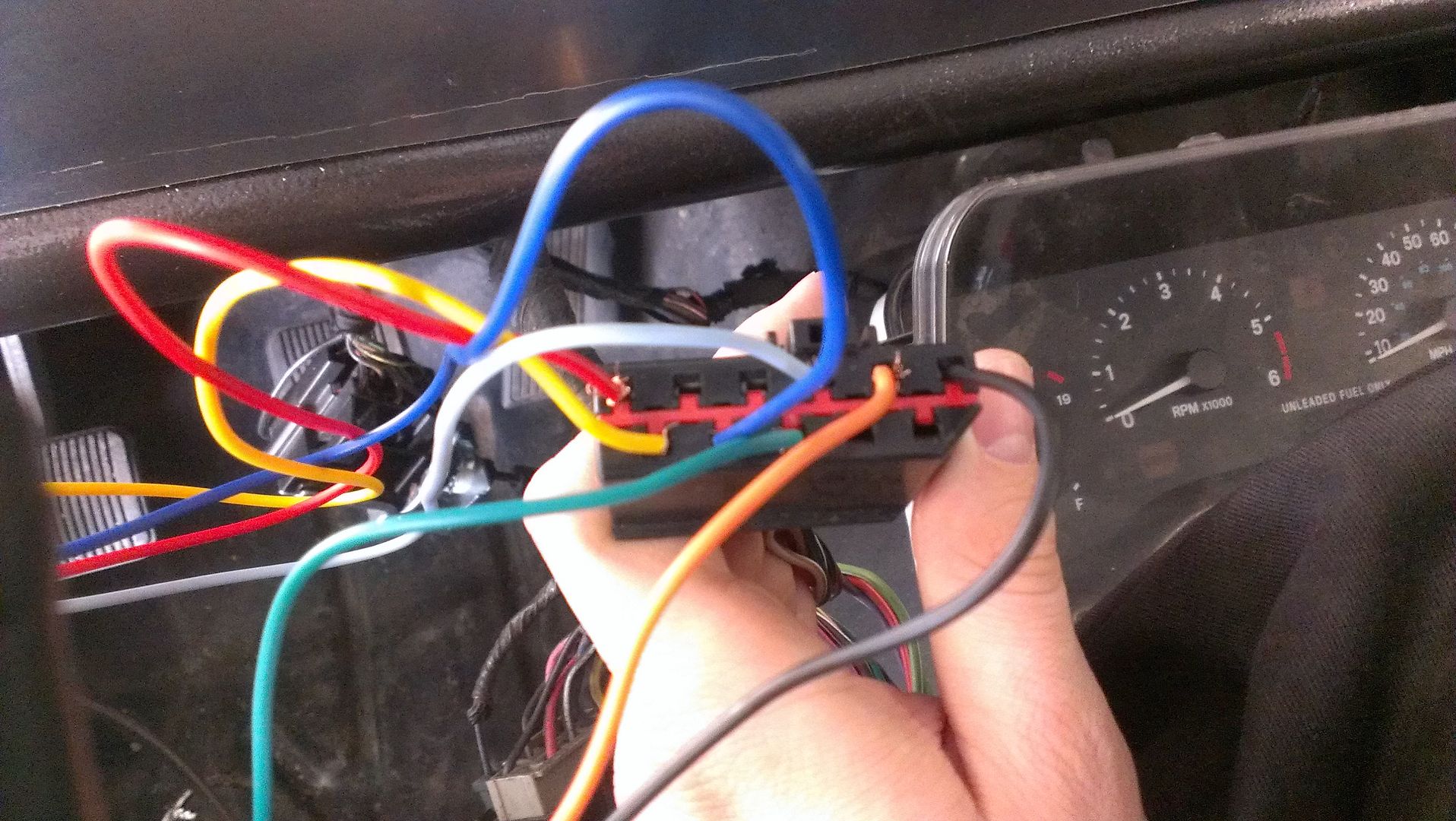 Aftermarket 7 Wire Turn Signal Switch Install Need Help