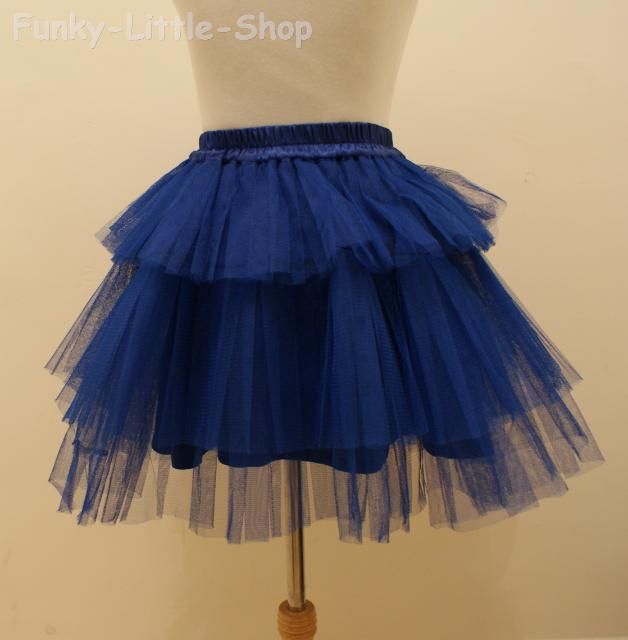 diy blue fairy tutu skirt gothic lolita punk rock Q003 | eBay