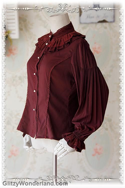 Infanta Swan Lake Love chiffon classic lolita blouse
