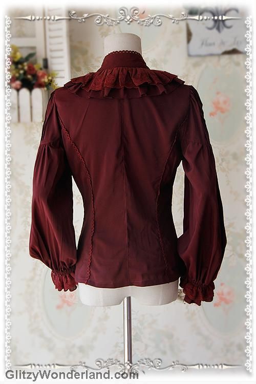 Infanta Swan Lake Love chiffon classic lolita blouse