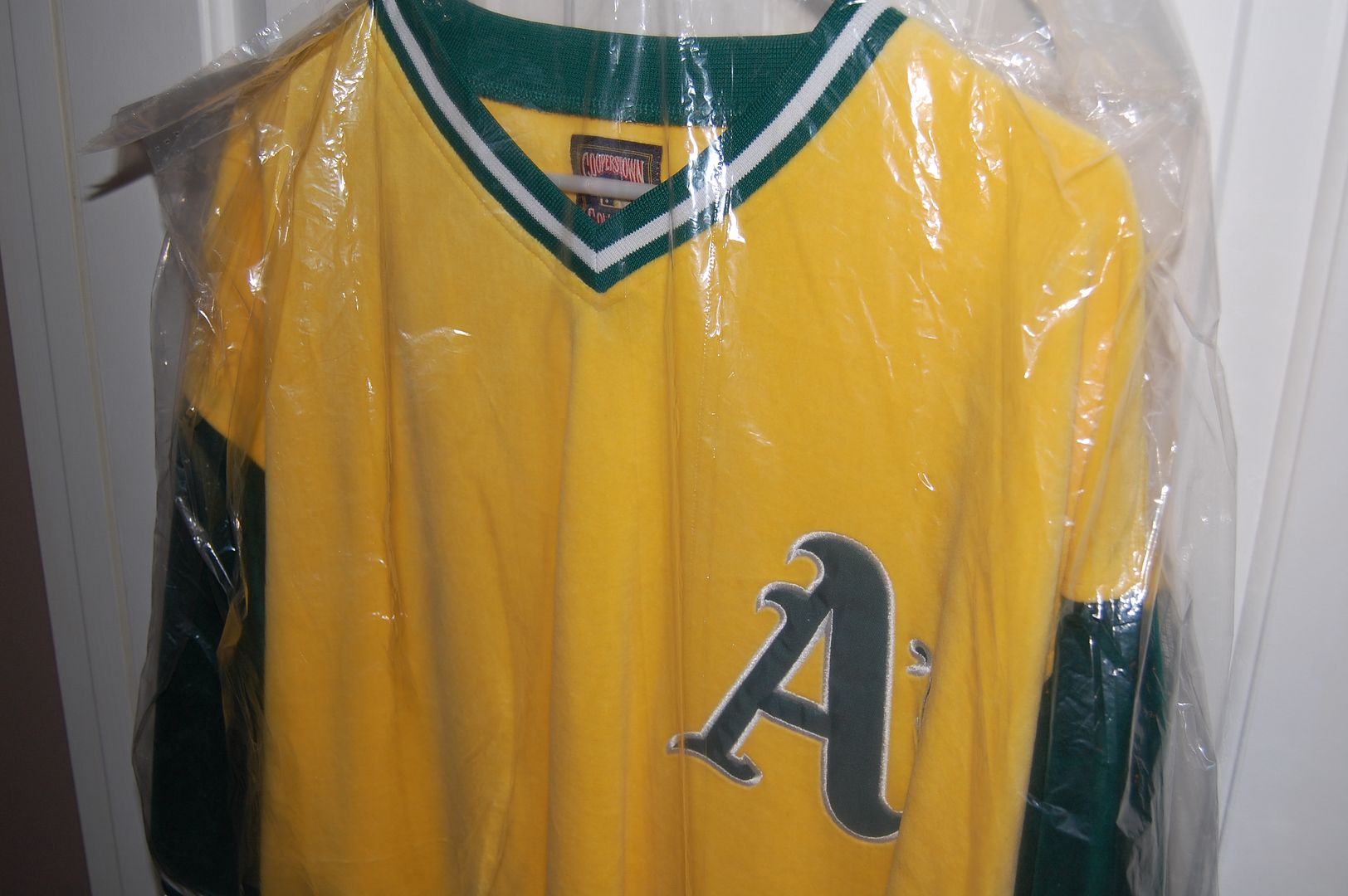 YOU ARE BIDDING ON A NEW COOPERSTOWN COLLECTION OAKLAND AS THROWBACK 